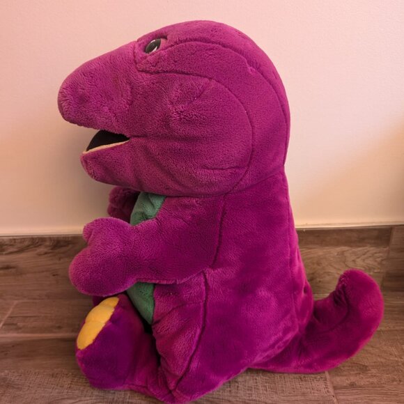 Vintage Lyons 26” Jumbo BARNEY The Purple Dinosaur 1993 Plush - RARE - Picture 8 of 8